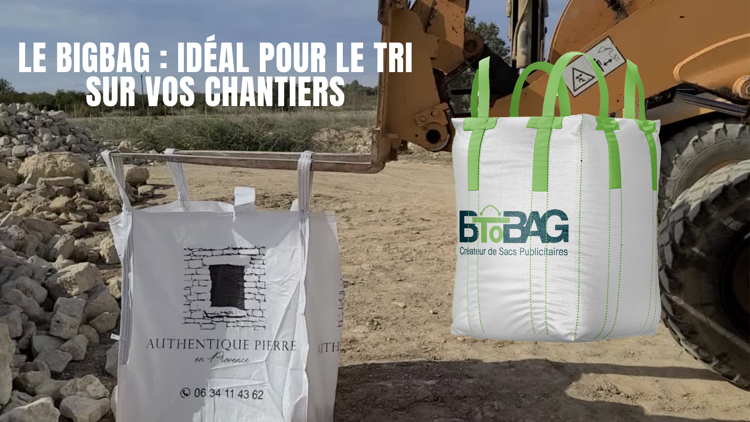 Big Bag idéal tri chantier