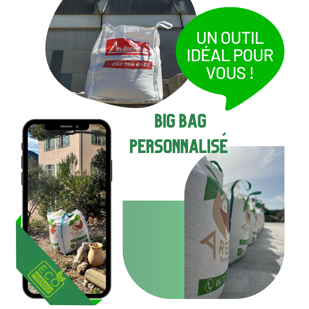 big bag personalisé paysagiste 