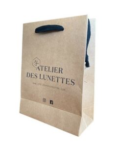 sac kraft opticien atelier des lunettes 